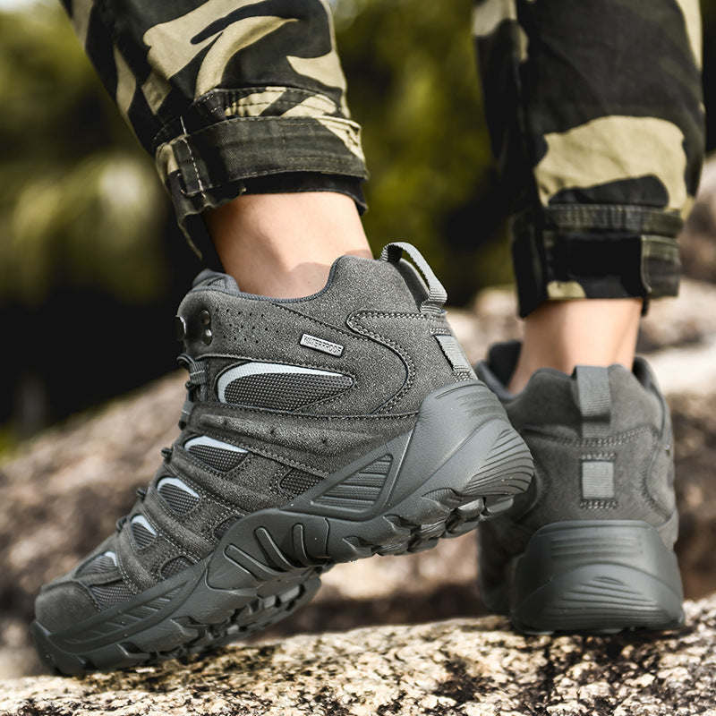 Outdoor High-top Hiking Male Martin Boots - Michaela's Outdoors