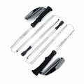 Cross Border New Suit Z-Type Folding Cross Country Walking Stick - Michaela's Outdoors