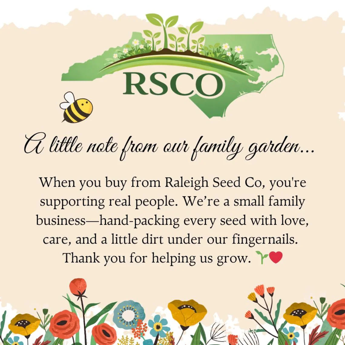 Seeds of Gratitude 25 Pack • Thank You Seed Packets • Wildflower Seed Favors - Michaela's Outdoors