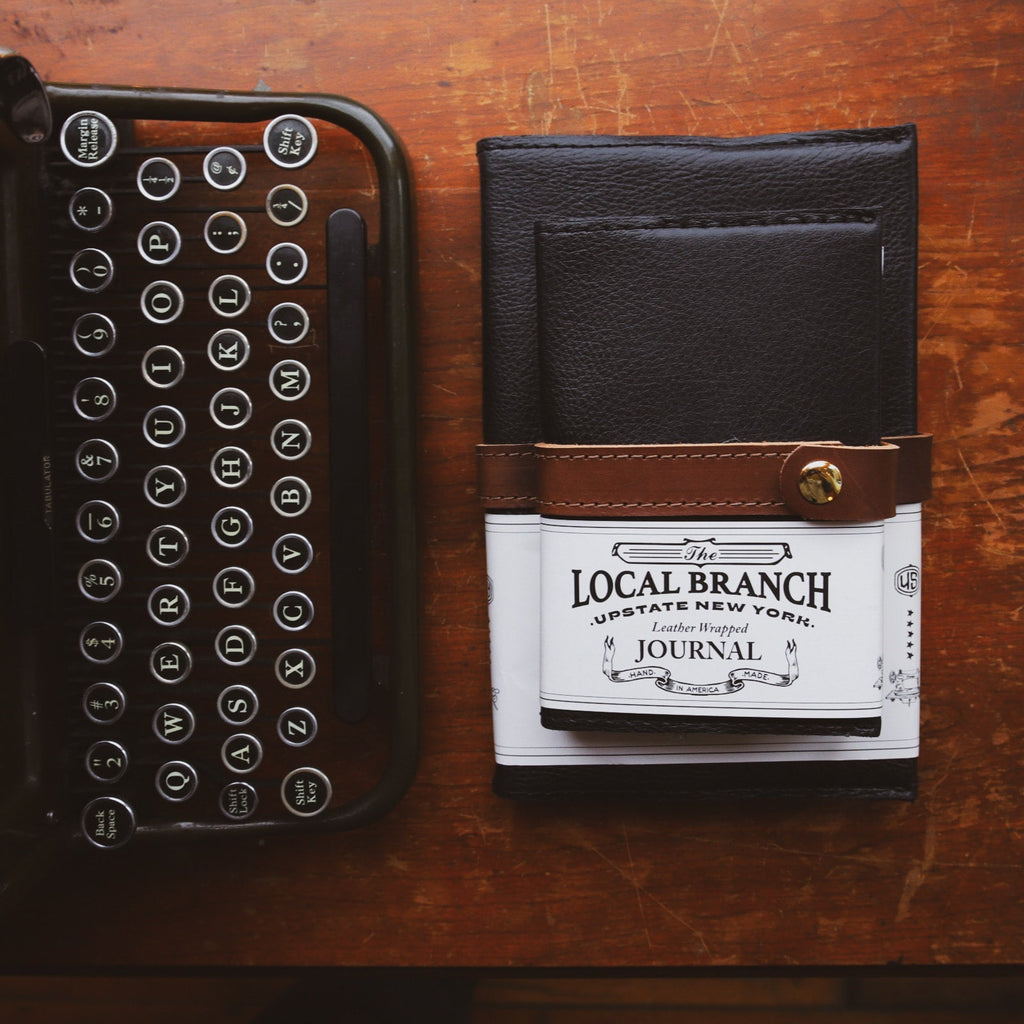 Leather Writer's Journal - USA Made - Michaela's Outdoors