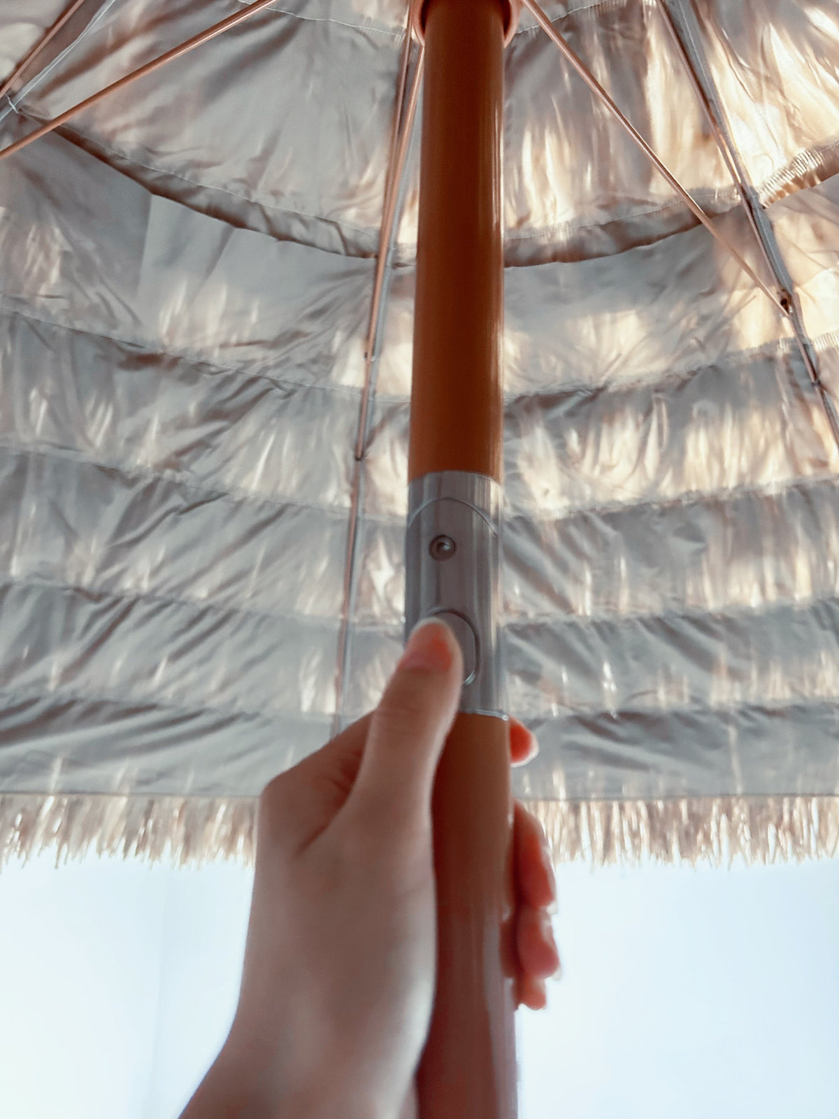 8' Thatched Patio Tiki Umbrella Tropical Palapa - Michaela's Outdoors