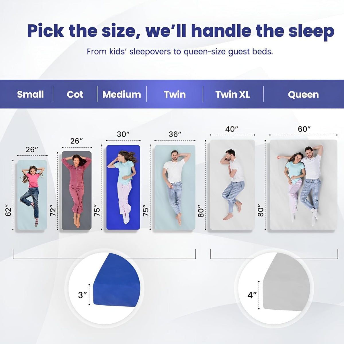Matrix Air-Cell Memory Foam Camping Mattress - Michaela's Outdoors