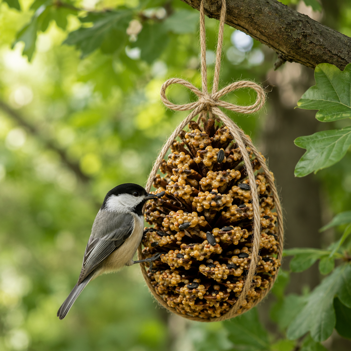 DIY Pine Cone Bird Feeder Kit - Michaela's Outdoors