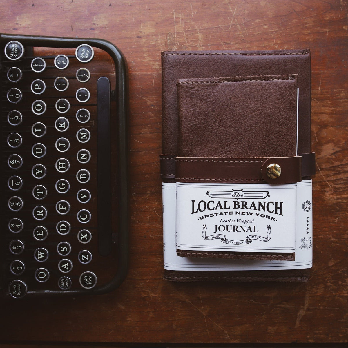 Leather Writer's Journal - USA Made - Michaela's Outdoors