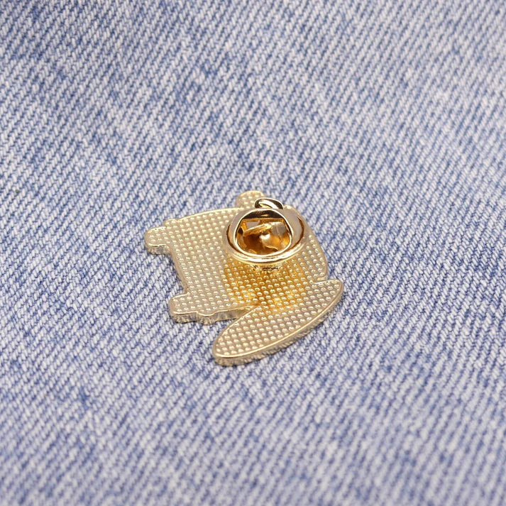 Retro Camper Van Enamel Pin – Surf & Camping Adventure Pin - Michaela's Outdoors