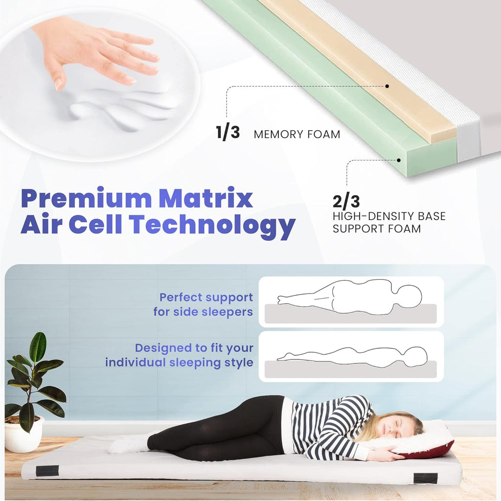 Matrix Air-Cell Memory Foam Camping Mattress - Michaela's Outdoors