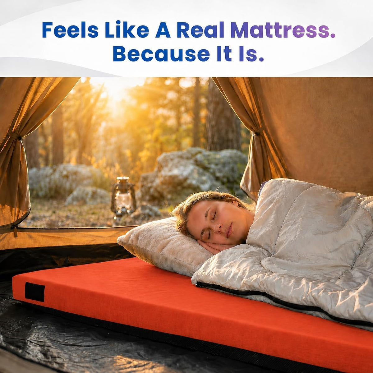 Matrix Air-Cell Memory Foam Camping Mattress - Michaela's Outdoors