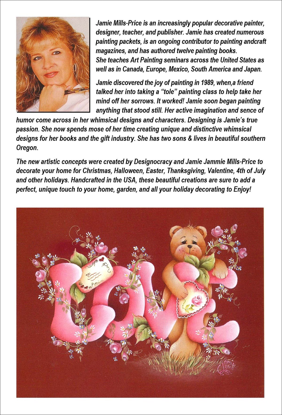Freezing Friends (Frosting Sparkle) Door Decor by Jamie Mills-Price - Christmas Santa Snowman Decor - 8457511H