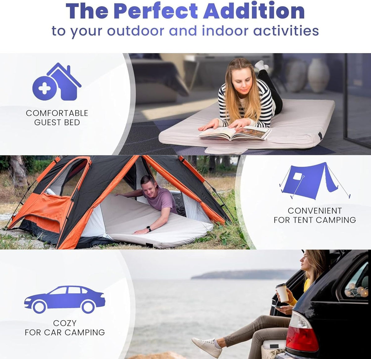 Matrix Air-Cell Memory Foam Camping Mattress - Michaela's Outdoors