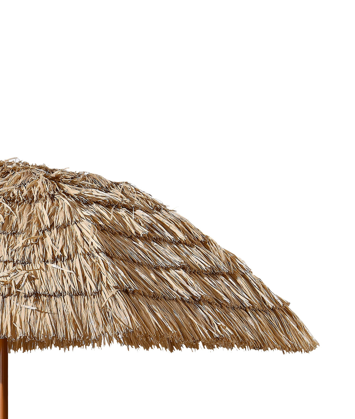 8' Thatched Patio Tiki Umbrella Tropical Palapa - Michaela's Outdoors