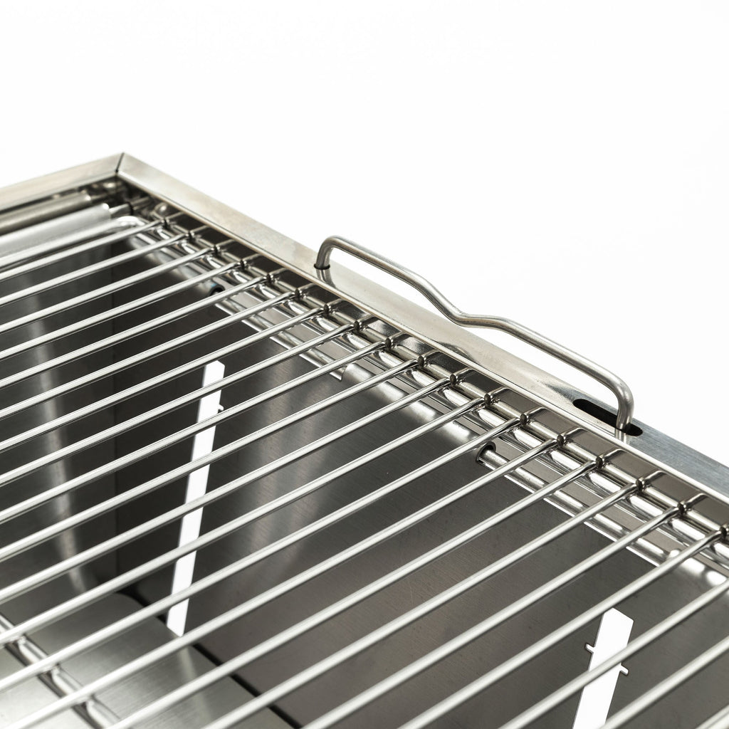 Folded Portable BBQ Outdoor Charcoal Barbecue Set - Michaela's Outdoors