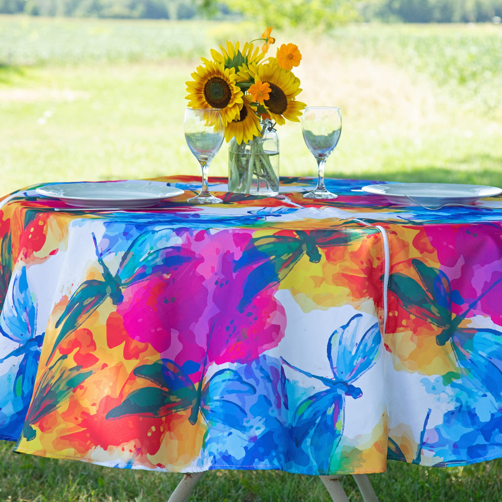 Waterproof Outdoor Tablecloth - Michaela's Outdoors