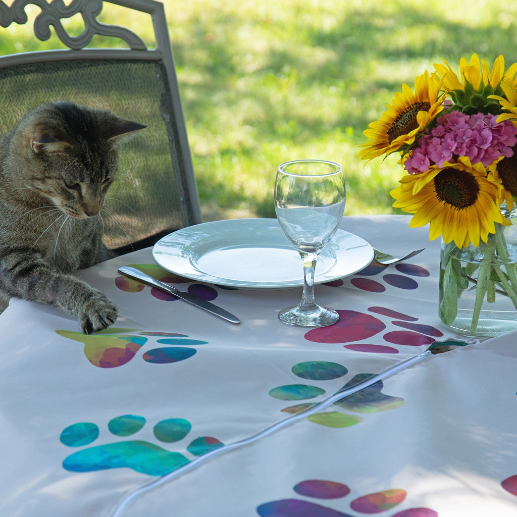Waterproof Outdoor Tablecloth - Michaela's Outdoors