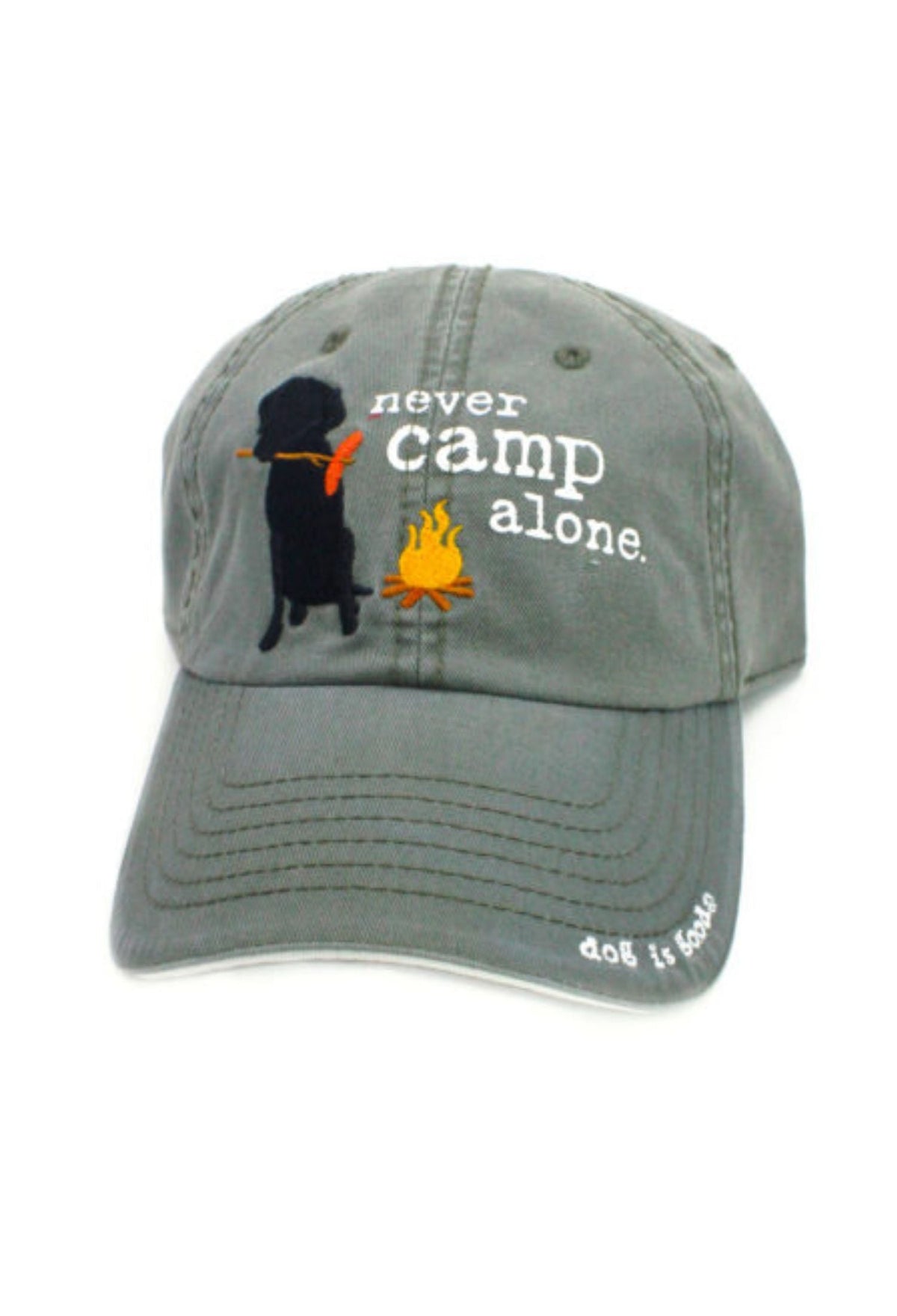 NEVER CAMP ALONE® Hat - Michaela's Outdoors