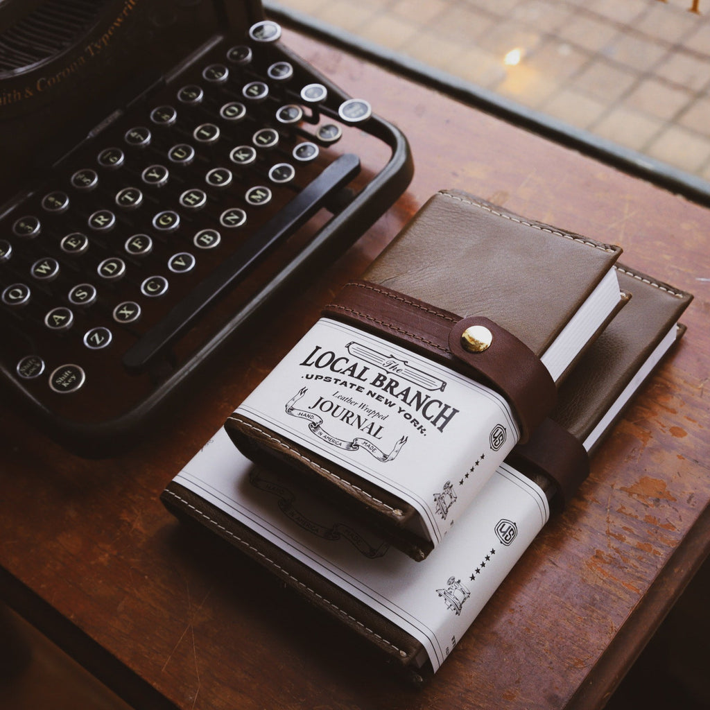 Leather Writer's Journal - USA Made - Michaela's Outdoors