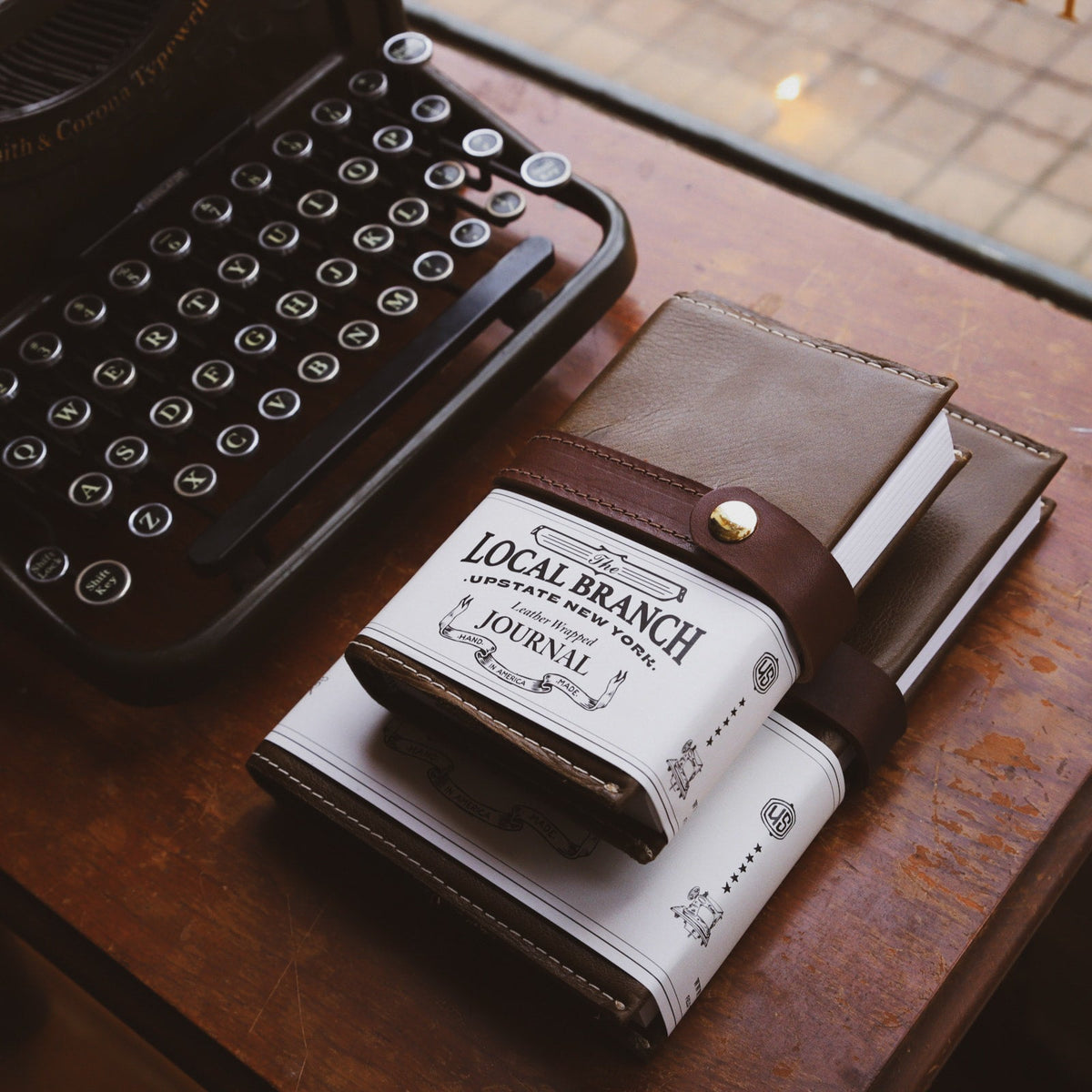 Leather Writer's Journal - USA Made - Michaela's Outdoors