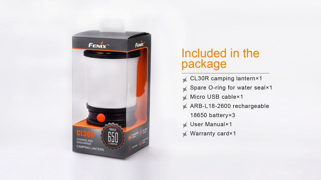 Fenix CL30R LED Camping Lantern - Michaela's Outdoors