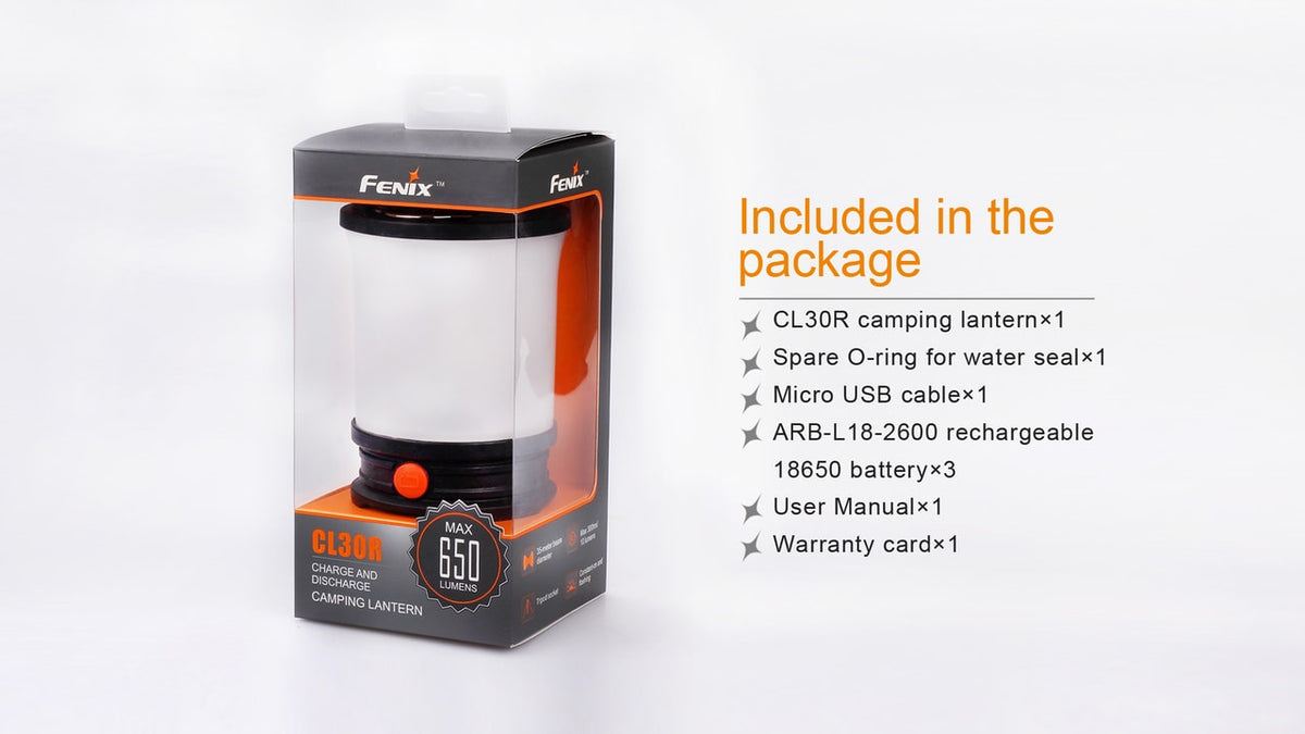 Fenix CL30R LED Camping Lantern - Michaela's Outdoors