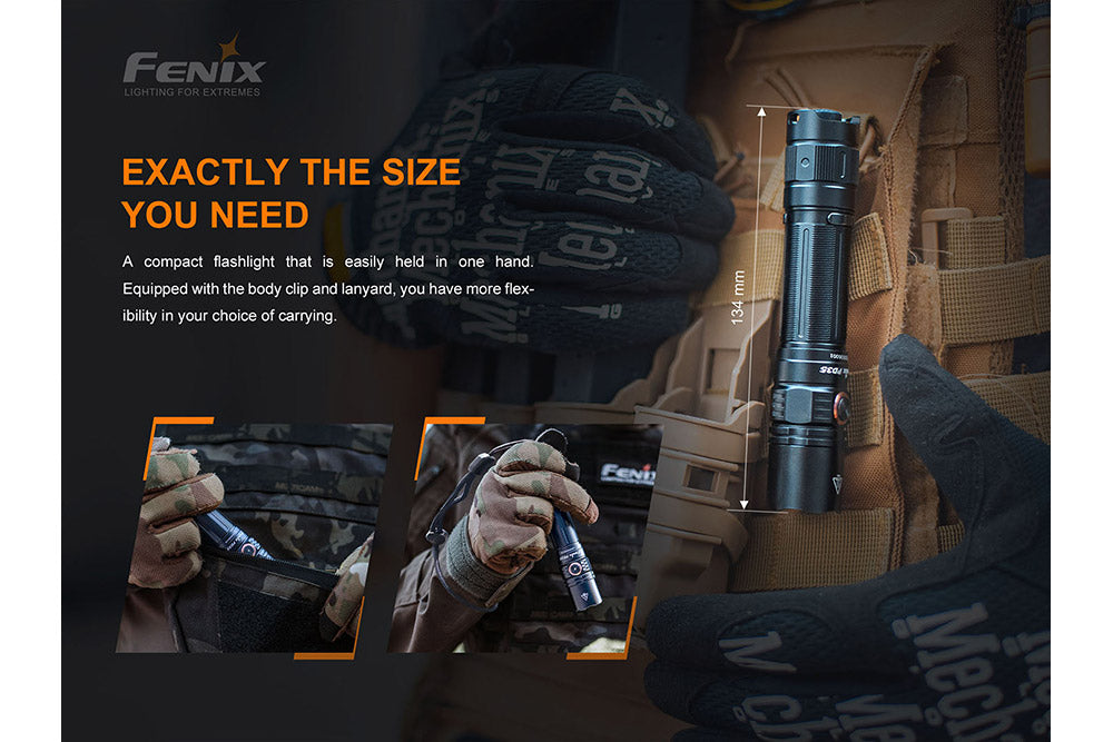 Fenix PD35 V3.0 Everyday Carry Flashlight - 1700 Lumens - Michaela's Outdoors
