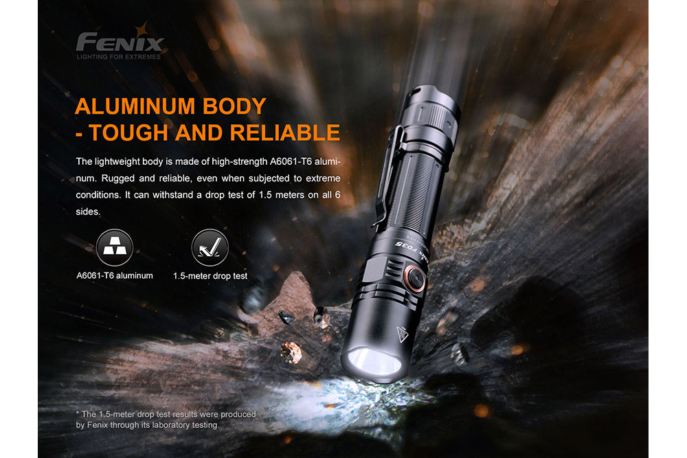 Fenix PD35 V3.0 Everyday Carry Flashlight - 1700 Lumens - Michaela's Outdoors