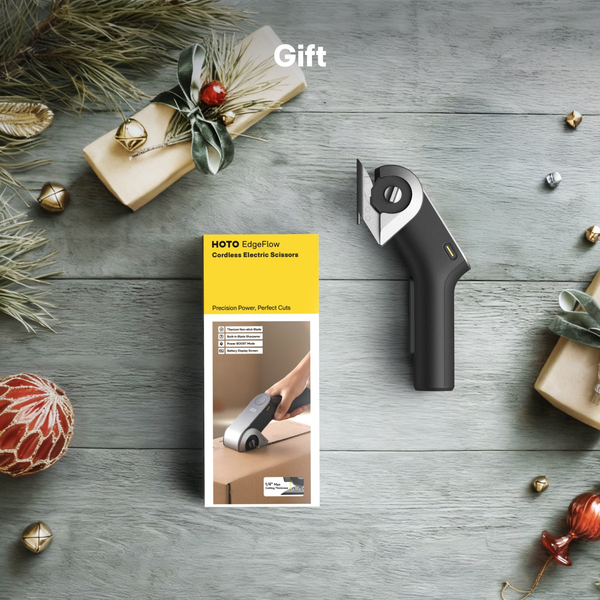 HOTO EdgeFlow Cordless Electric Scissors - Michaela's Outdoors