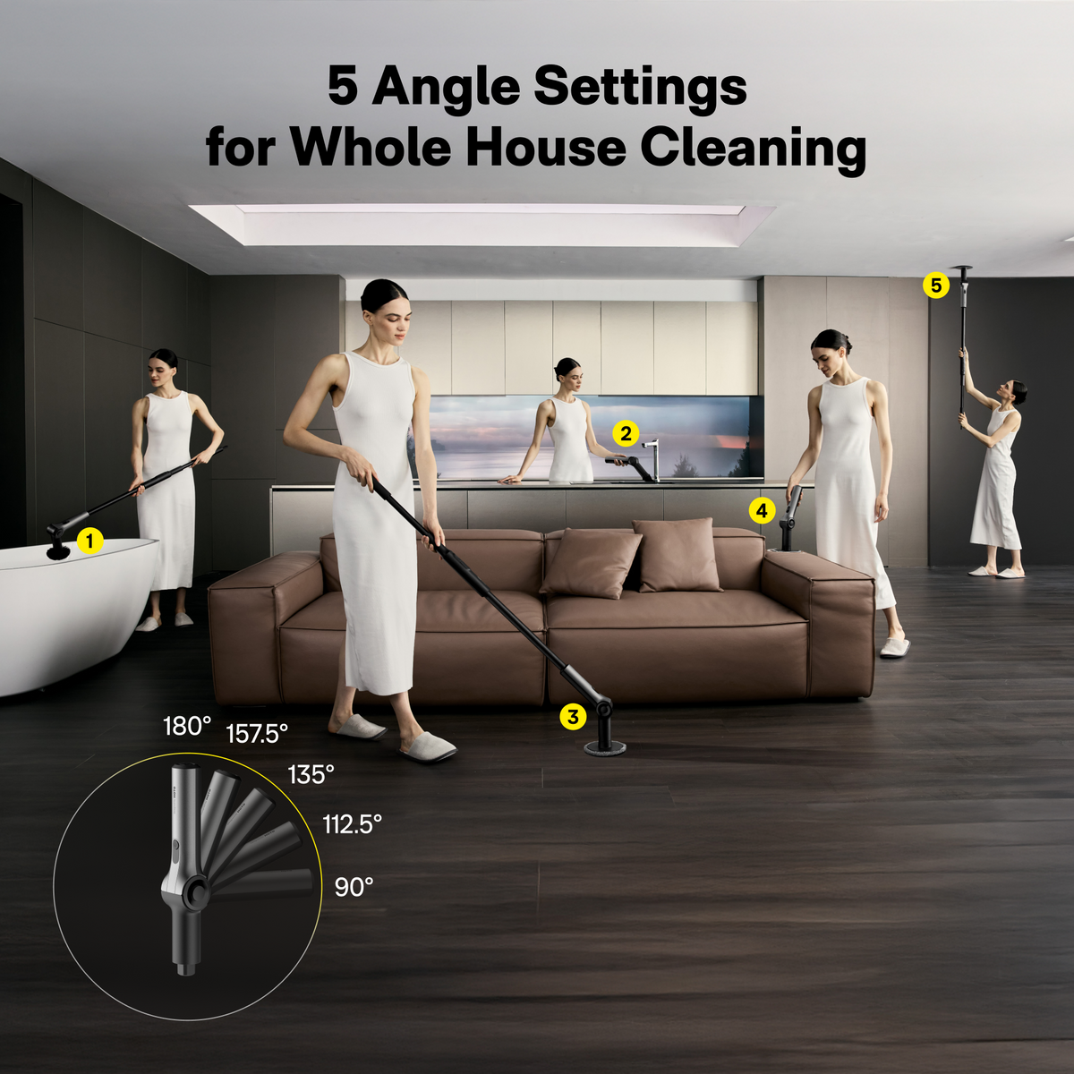 HOTO Flexi™ Cordless Spin Scrubber - Michaela's Outdoors