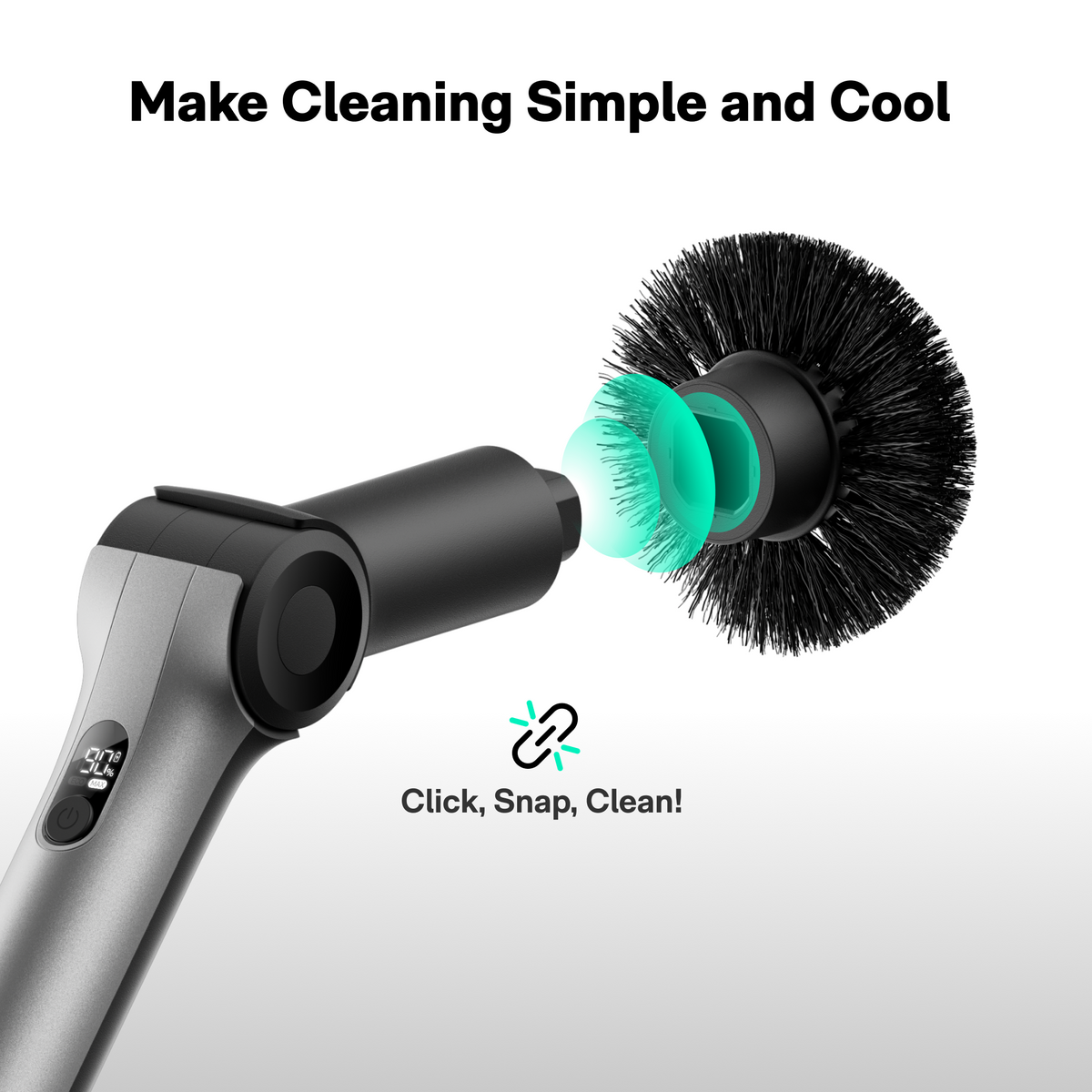 HOTO Flexi™ Cordless Spin Scrubber - Michaela's Outdoors