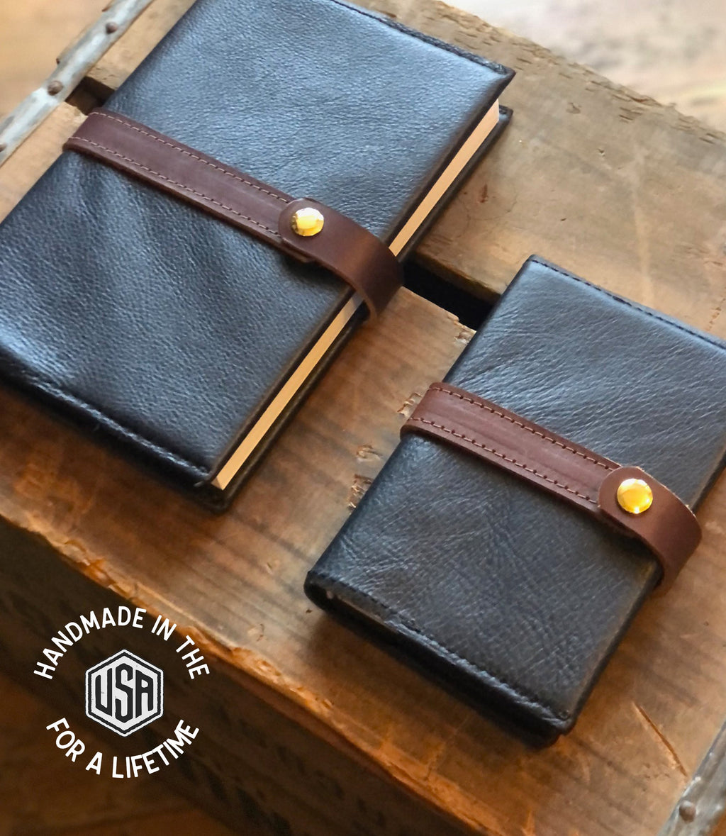 Leather Writer's Journal - USA Made - Michaela's Outdoors