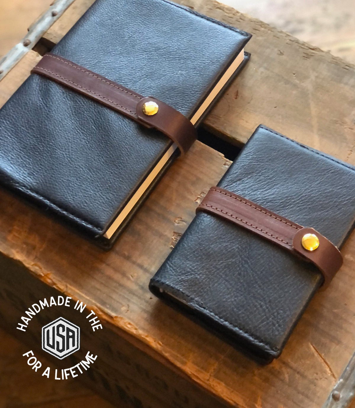 Leather Writer's Journal - USA Made - Michaela's Outdoors
