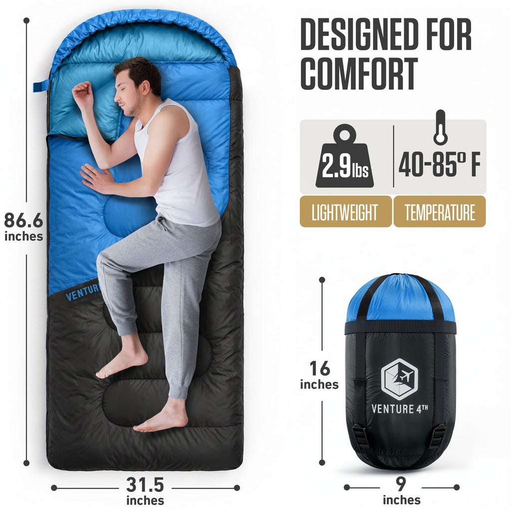 Summer Sleeping Bag - Michaela's Outdoors