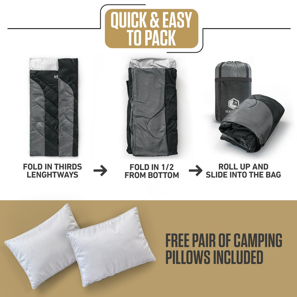 Double Sleeping Bag - Michaela's Outdoors