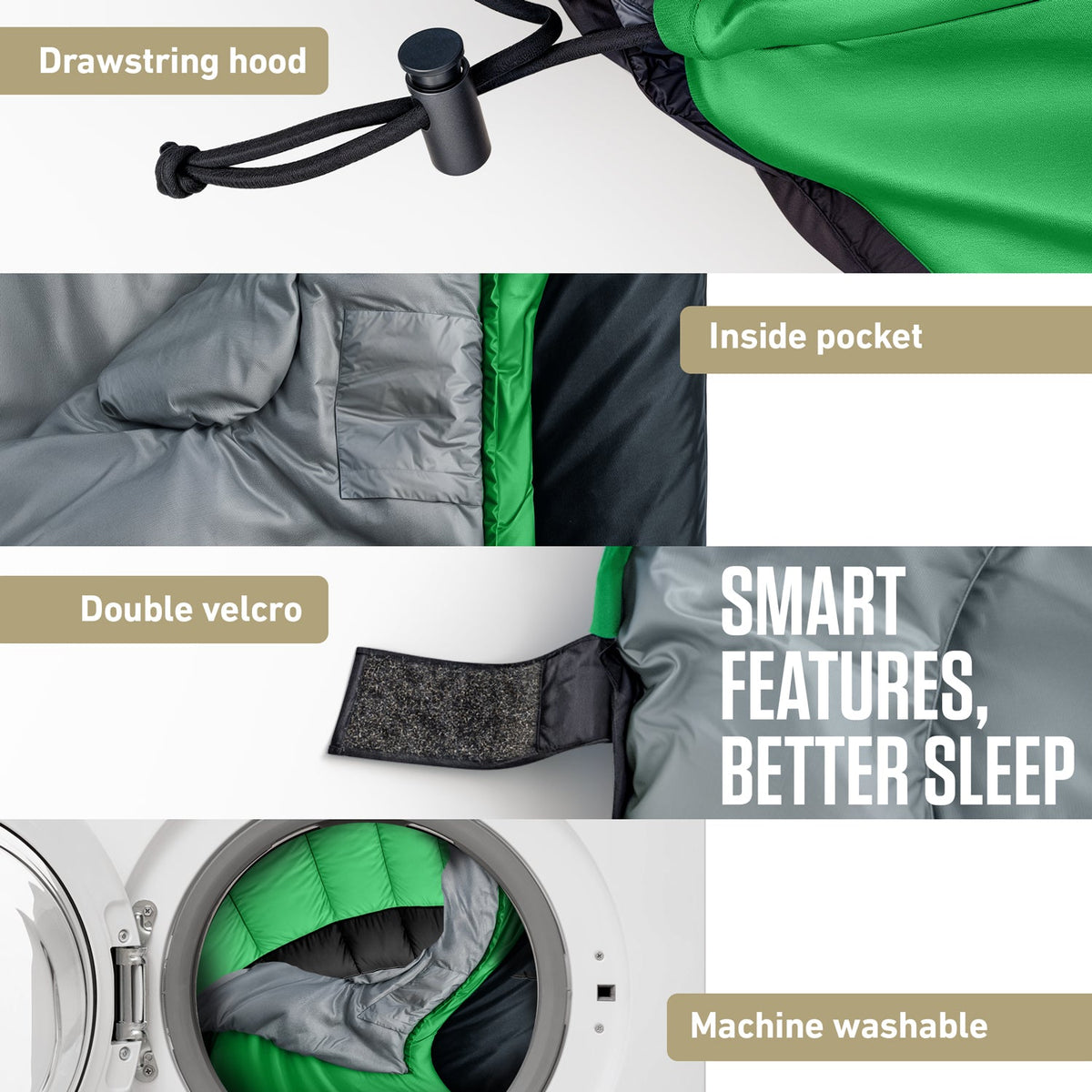 Summer Sleeping Bag - Michaela's Outdoors