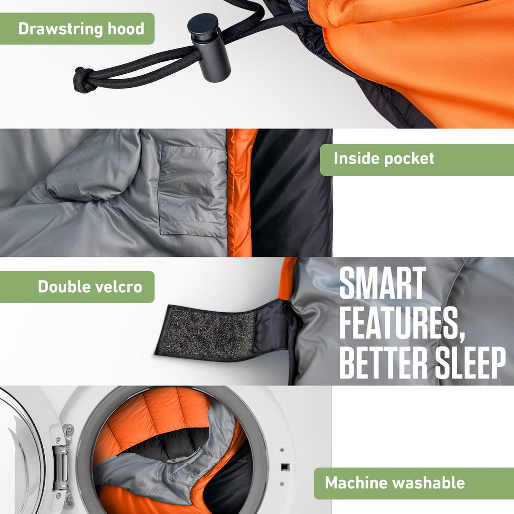 Summer Sleeping Bag - Michaela's Outdoors