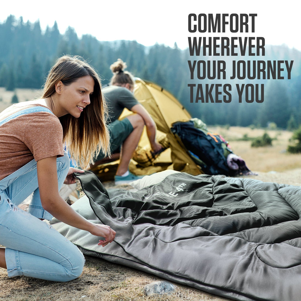 Double Sleeping Bag - Michaela's Outdoors
