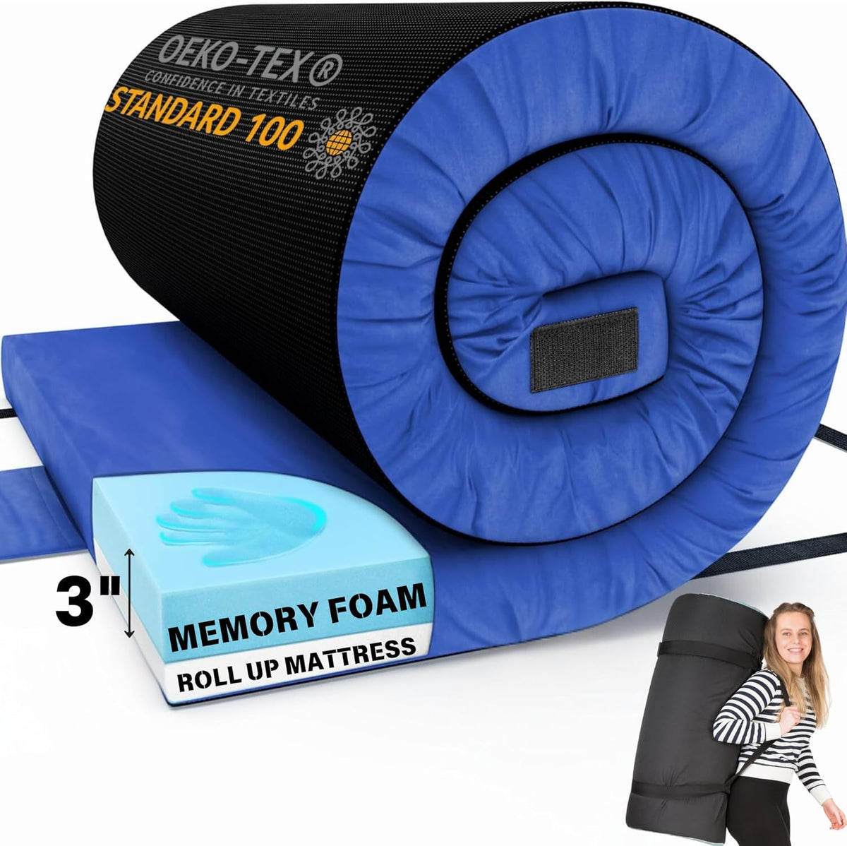 Matrix Air-Cell Memory Foam Camping Mattress - Michaela's Outdoors
