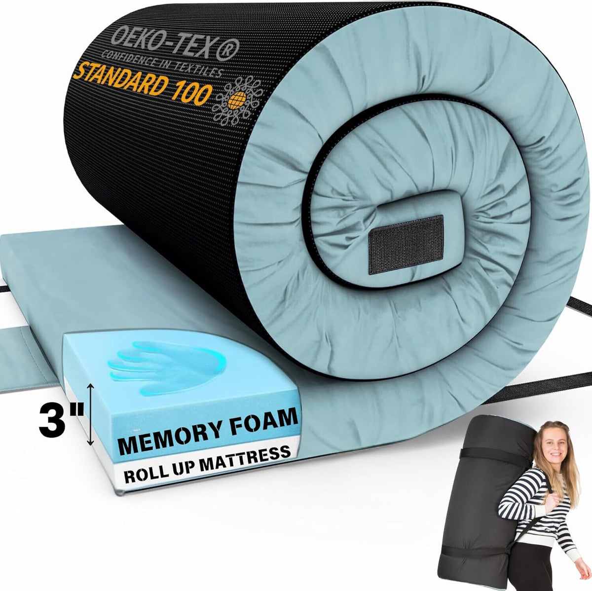 Matrix Air-Cell Memory Foam Camping Mattress - Michaela's Outdoors