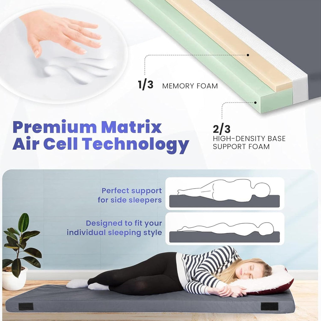 Matrix Air-Cell Memory Foam Camping Mattress - Michaela's Outdoors