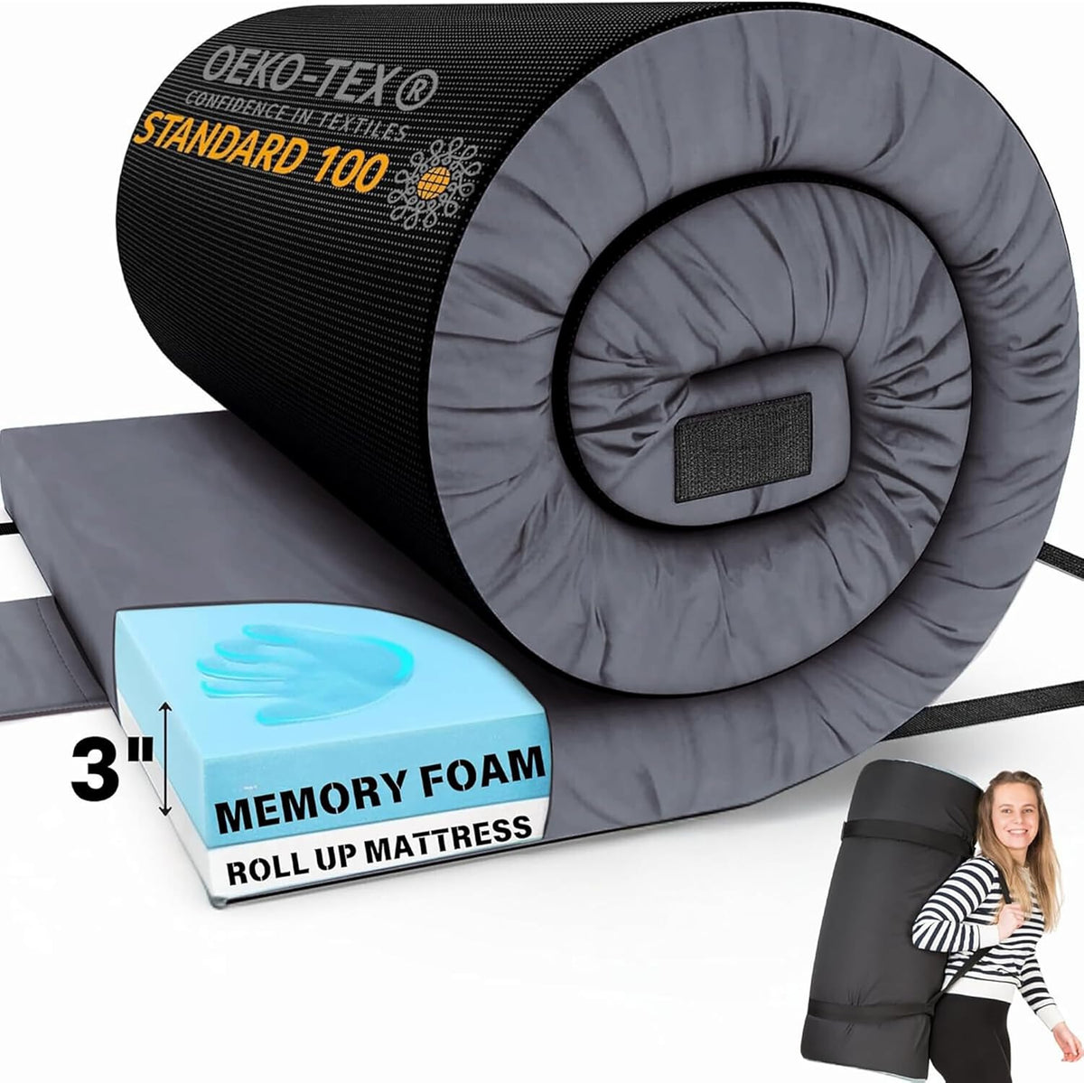 Matrix Air-Cell Memory Foam Camping Mattress - Michaela's Outdoors