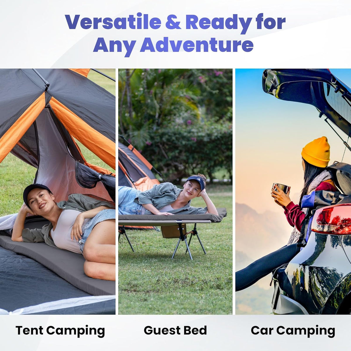 Matrix Air-Cell Memory Foam Camping Mattress - Michaela's Outdoors