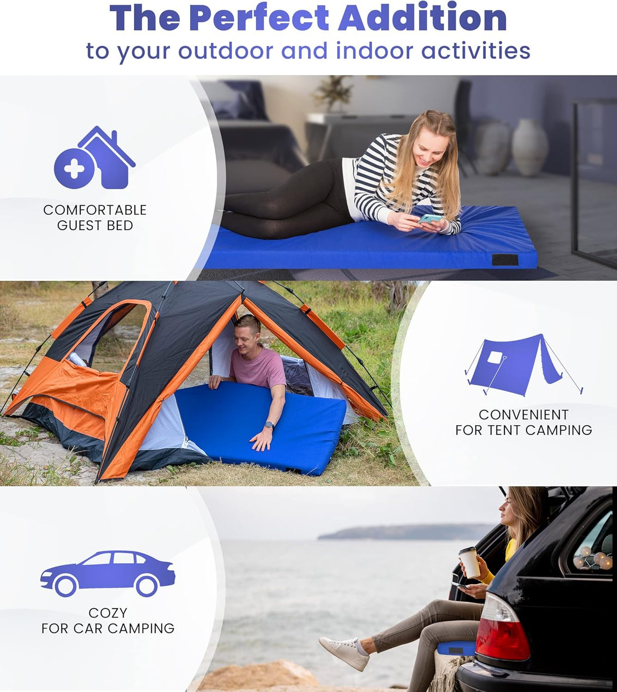 Matrix Air-Cell Memory Foam Camping Mattress - Michaela's Outdoors
