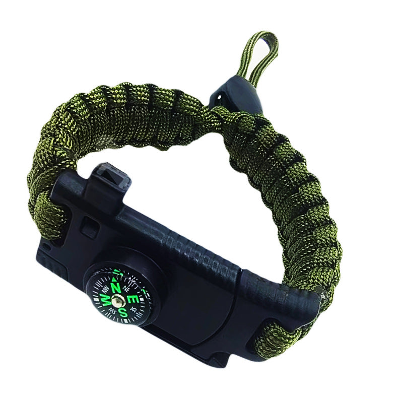Multifunctional Carrying Strap Camping Survival Outdoor Adventure Emergency Bangle Bracelets - Michaela's Outdoors