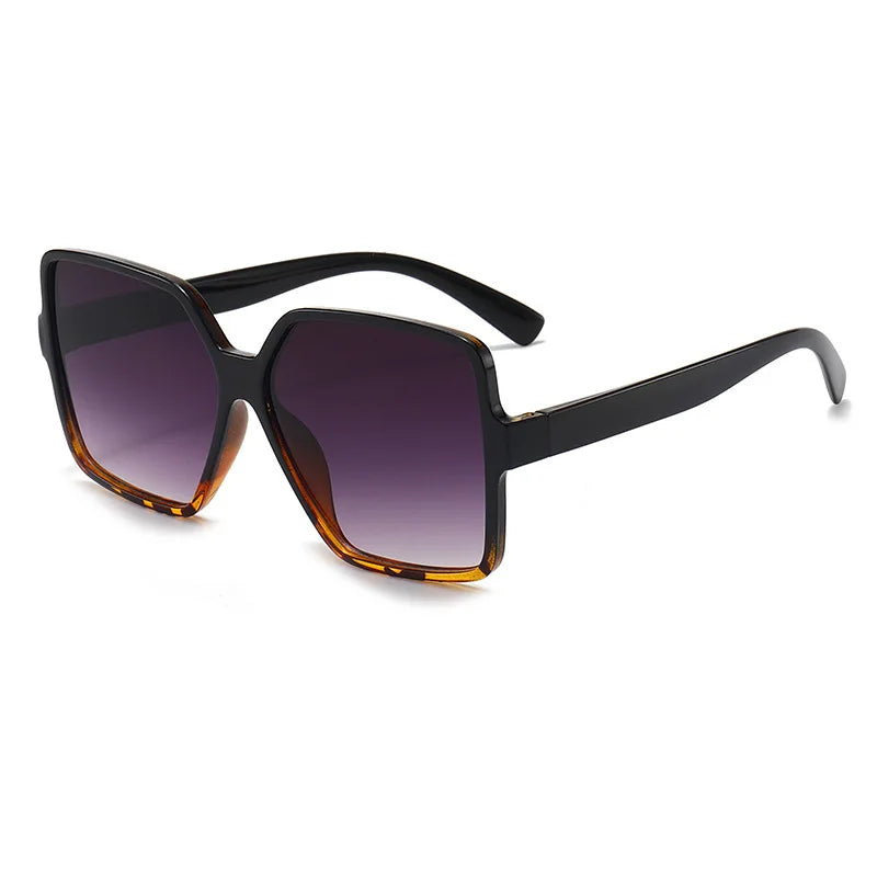 Oversize Square Sunglasses Women Retro Fashion Luxury Brand Personlity Gradient Black Sun Glasses Female Outdoor Shades - Michaela's Outdoors
