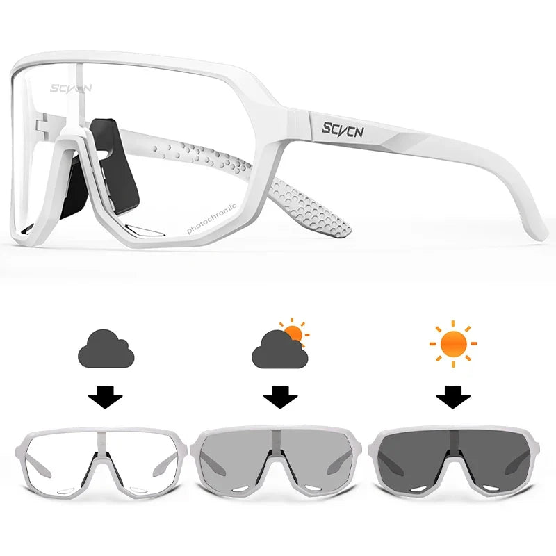 Photochromic Cycling Glasses Bicycle for Outdoor Sports Sunglasses MTB Road Bike Goggles Bike Eyewear Men Women Cycl Equipment
