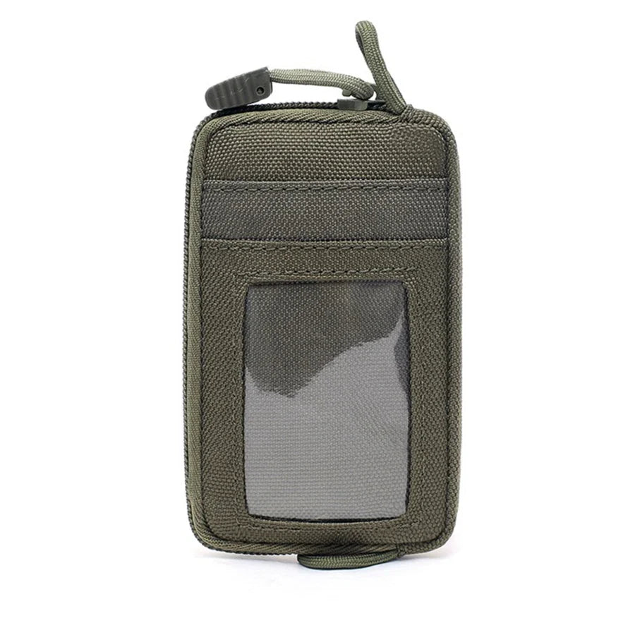 Waterproof Camping EDC Pouch | Tactical Key Purse Wallet with Card Slots and Zippers - Michaela's Outdoors