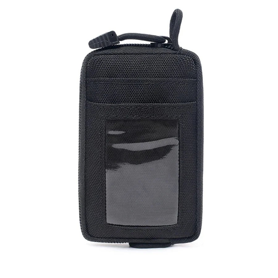 Waterproof Camping EDC Pouch | Tactical Key Purse Wallet with Card Slots and Zippers - Michaela's Outdoors