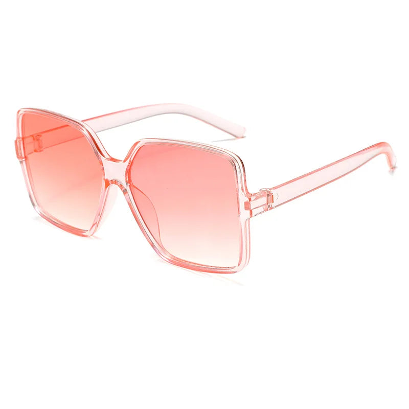 Oversize Square Sunglasses Women Retro Fashion Luxury Brand Personlity Gradient Black Sun Glasses Female Outdoor Shades - Michaela's Outdoors