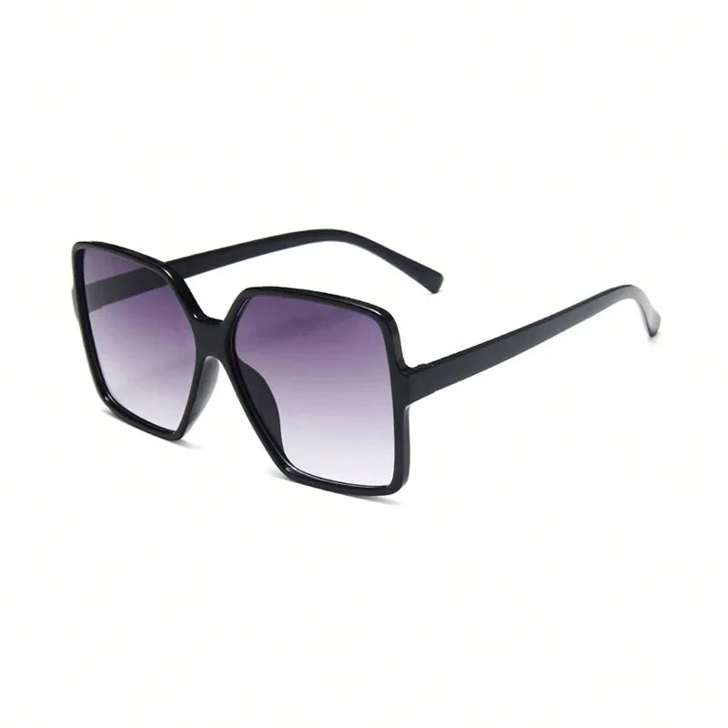Oversize Square Sunglasses Women Retro Fashion Luxury Brand Personlity Gradient Black Sun Glasses Female Outdoor Shades - Michaela's Outdoors