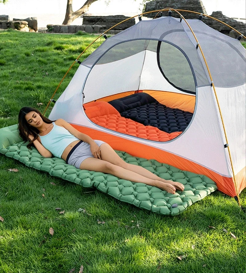 Camping Sleeping Pad – Ultralight Inflatable Air Mattress - Michaela's Outdoors