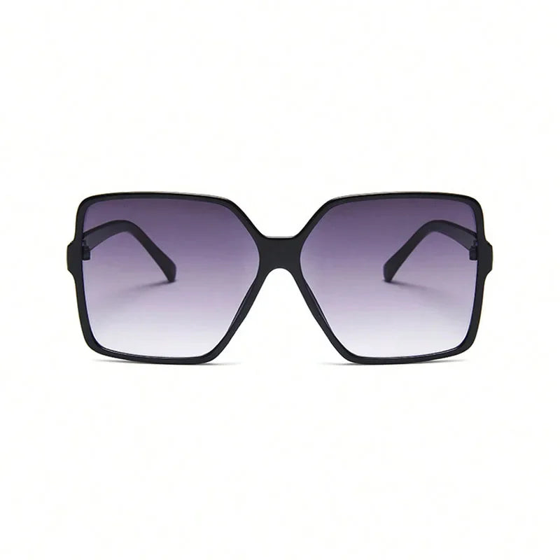 Oversize Square Sunglasses Women Retro Fashion Luxury Brand Personlity Gradient Black Sun Glasses Female Outdoor Shades - Michaela's Outdoors