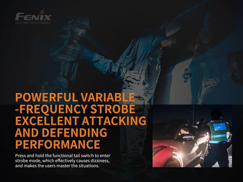 Fenix TK26R Tactical LED Flashlight - 1500 Lumens - Michaela's Outdoors